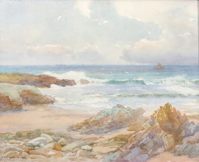 Lot 1012 - Edmund Gouldsmith (1852-1932) "Croyde Bay,...