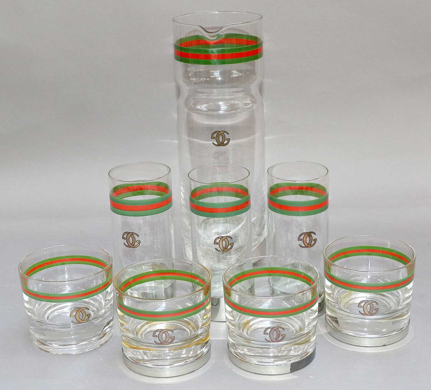 Lot 255 - A Part Suite of Gucci Glasswares, to include...