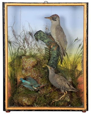 Lot 1180 - Taxidermy: A Late Victorian Cased Diorama of...