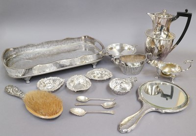 Lot 183 - A Collection of Assorted Silver and Silver...