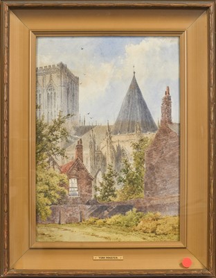 Lot 124 - William James Boddy (1832-1911) York Minster...