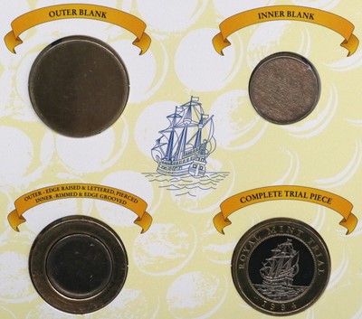 Lot 306 - 'Royal Mint Trial' £2 4-Piece Set 1994, in...