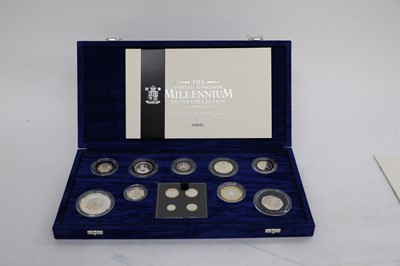 Lot 242 - The United Kingdom Millennium Silver...