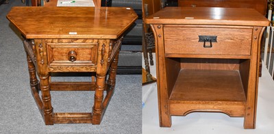 Lot 1182 - A Reproduction Arts and Craft Style Table by...