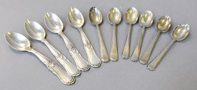 Lot 135 - A Collection of Assorted Silver Flatware,...