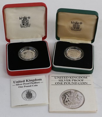 Lot 244 - 11 x Silver Proof Piedfort Coins, comprising:...