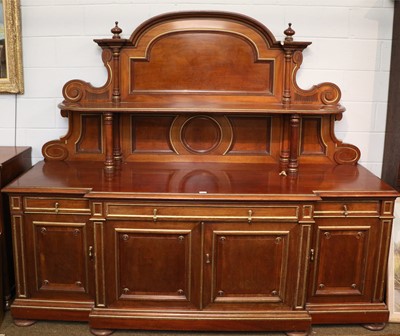 Lot 1447 - A Howard & Sons Mahogany Sideboard, of...