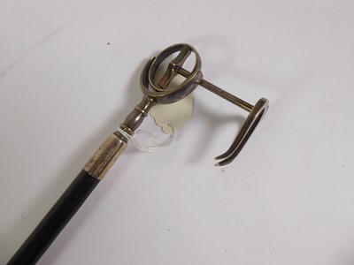 Lot 2035 - A George V Silver and Silver Plate-Mounted Toasting-Fork
