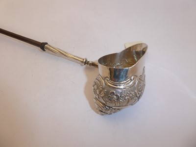 Lot 2046 - A George II Silver and Wood Punch-Ladle