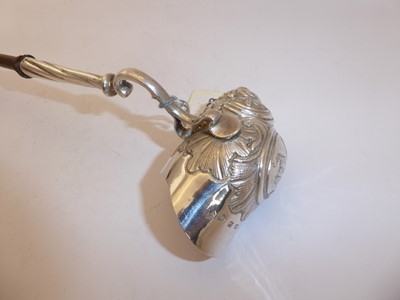Lot 2046 - A George II Silver and Wood Punch-Ladle