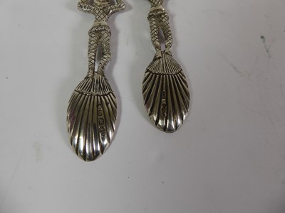 Lot 2050 - A Collection of George III and Victorian Harlequin Pattern Flatware