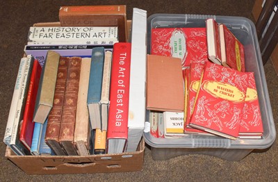 Lot 378 - Two Boxes of Assorted Books, to include three...