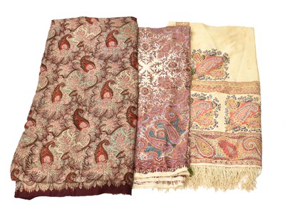 Lot 2169 - Late 19th/Early 20th Century Printed Paisley...