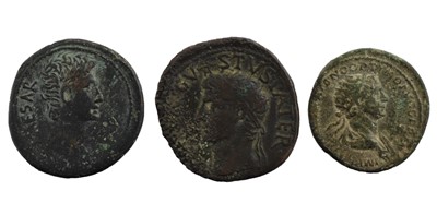 Lot 102 - ♦3 x Roman Imperial, comprising: Augustus (27...