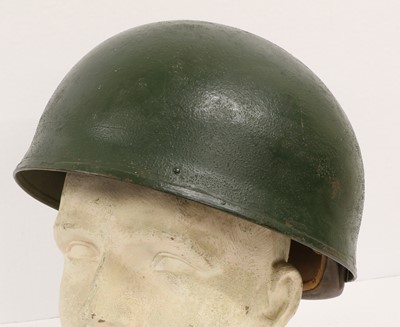 Lot 97 - A Second World War Despatch Rider's Helmet,...