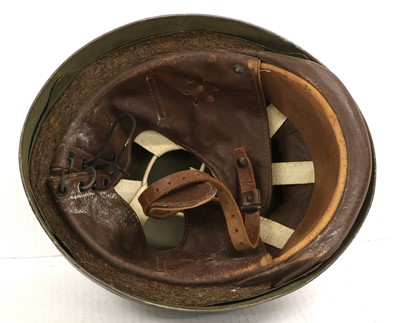 Lot 97 - A Second World War Despatch Rider's Helmet,...