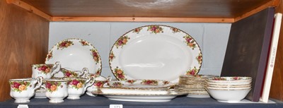 Lot 173 - Royal Albert Old Country Roses Dinner and...