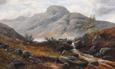 Lot 1061 - William Mellor (1851-1931) Lakeland landscape...