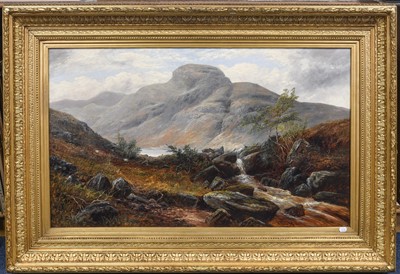 Lot 1061 - William Mellor (1851-1931) Lakeland landscape...