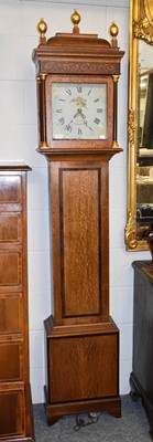 Lot 1214 - A Thirty Hour Longcase Clock, by Kidd of Malton