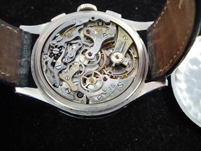 Lot 2229 - Pontiac: A Stainless Steel Triple Calendar...