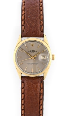 Lot 2241 - Rolex: A Gold Capped and Steel Automatic...