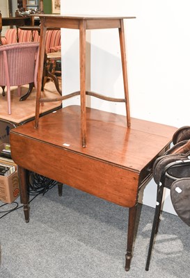 Lot 1178 - A Victorian Mahogany Single Drawer Pembroke...