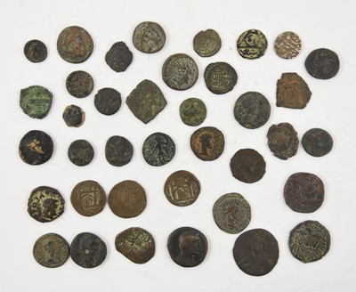 Lot 111 - ♦93 x Billon and AE Ancient & Islamic,...