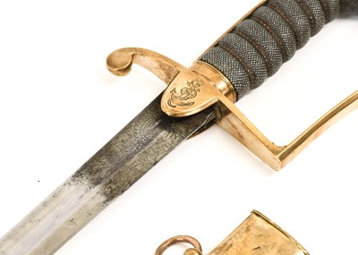Lot 168 - A British 1805 Pattern Naval Officer's Sword,...