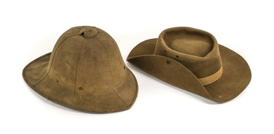 Lot 95 - A Second World War Australian Slouch Hat, in...