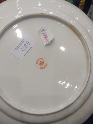 Lot 58 - A Pair of Derby Porcelain Armorial Plates,...