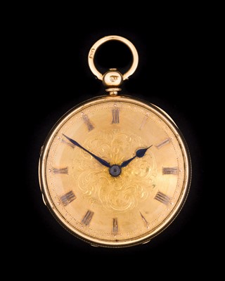 Lot 2353 - Robert Rimmer: An 18 Carat Gold Open Faced...