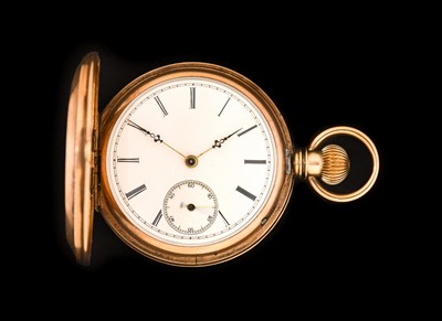 Lot 2356 - A Full Hunter Pocket Watch, circa 1890, manual...