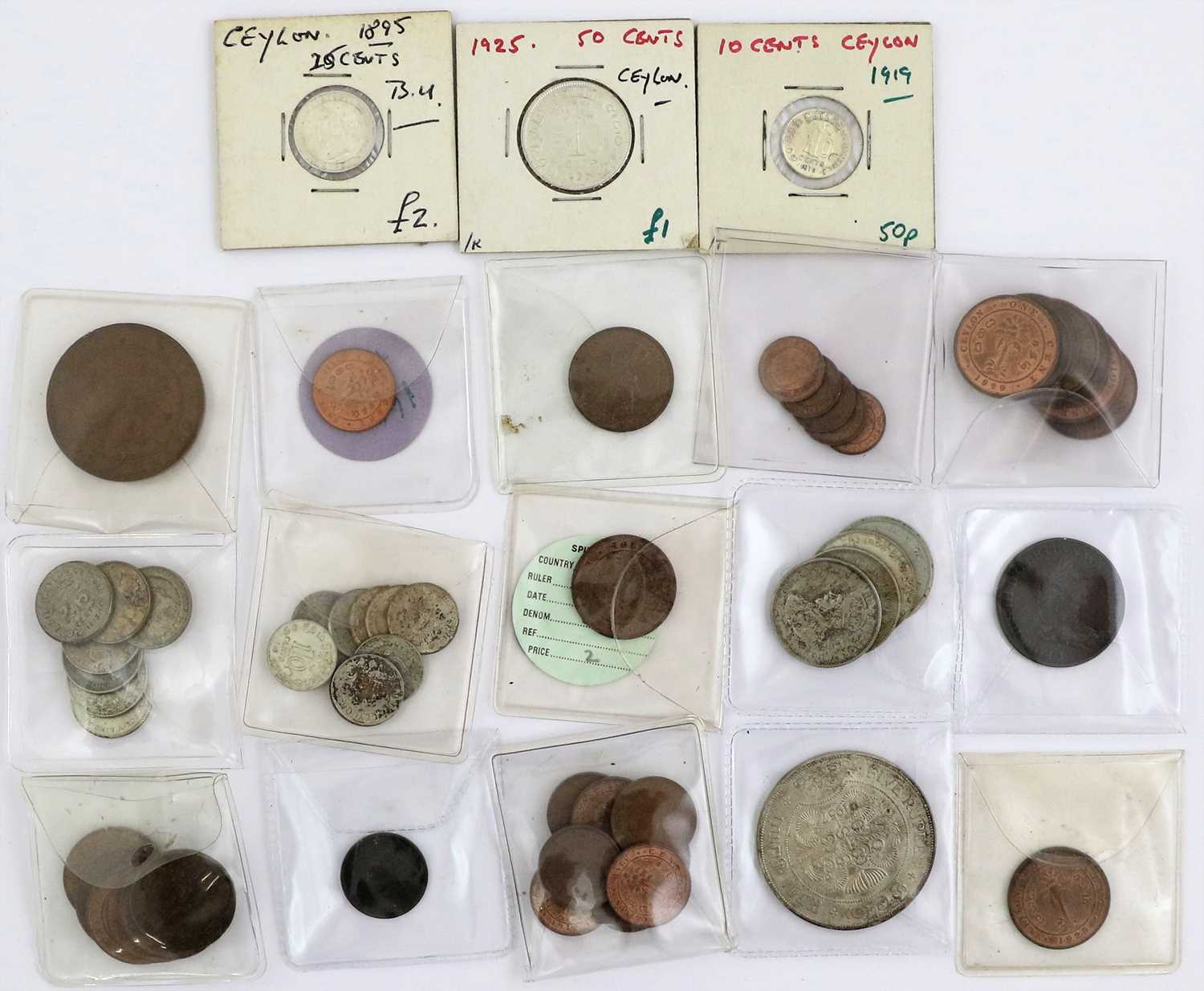 Lot 272 - ♦88 x Ceylon, British Administration and Sri...