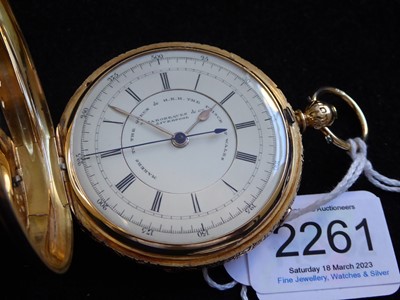 Lot 2261 - J.Hargreaves & Co: An 18 Carat Gold Full...