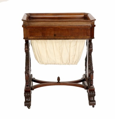 Lot 659 - A North European Mahogany and Tulipwood-Banded...