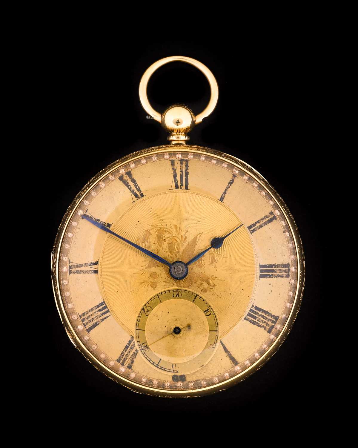 Lot 2349 - Whytock & Son: An 18 Carat Gold Open Faced...