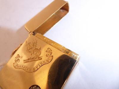 Lot 2088 - A Victorian Gold and Diamond-Set Vesta-Case