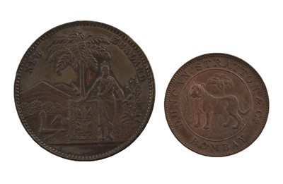 Lot 441 - ♦2 x AE Tokens, comprising: (1) India - Bombay,...