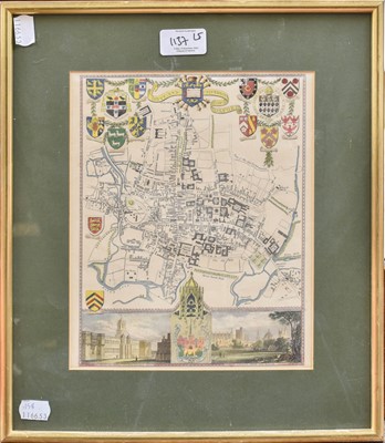 Lot 1137 - A Map and Engravings Relating to the City and...