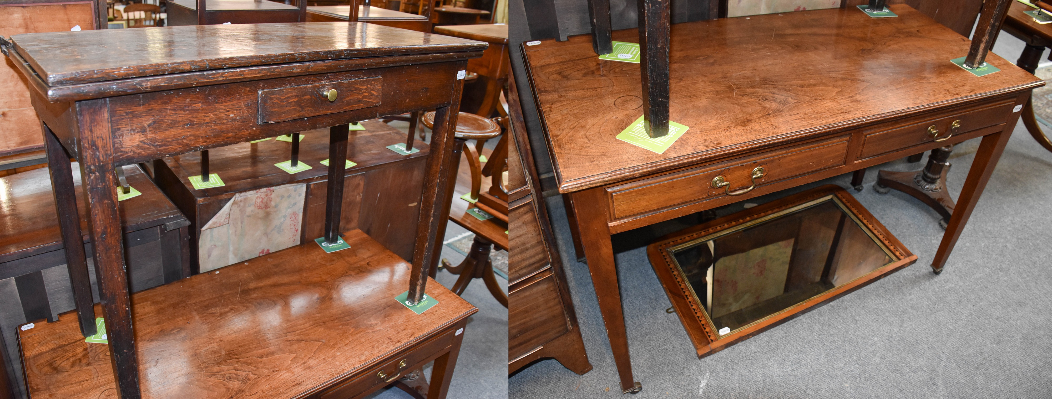Lot 1258 - A Group of Furniture Comprising, a George