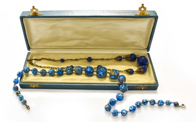 Lot 28 - A Quantity of Costume Jewellery, including a 9...