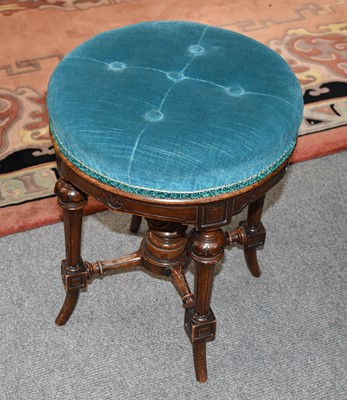 Lot 1282 - A Regency Mahogany Piano Stool