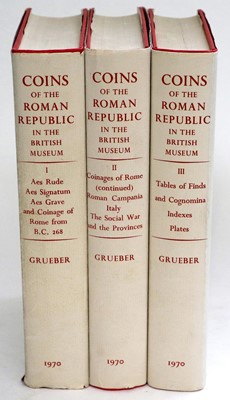 Lot 414 - GRUEBER [H.A.] Coins of the Roman Republic in...
