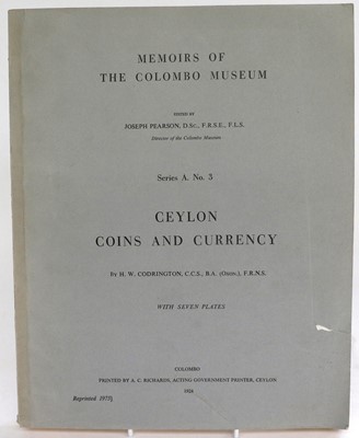 Lot 492 - ♦7 x Numismatic Literature - India & Ceylon...