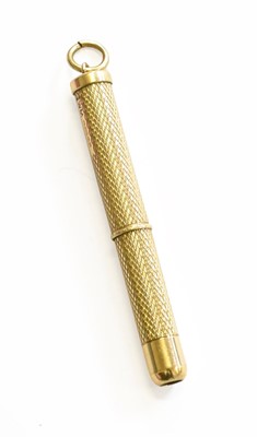 Lot 56 - A 9 Carat Gold Toothpick