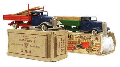Lot 196 - Minic Southern Railway Delivery Van