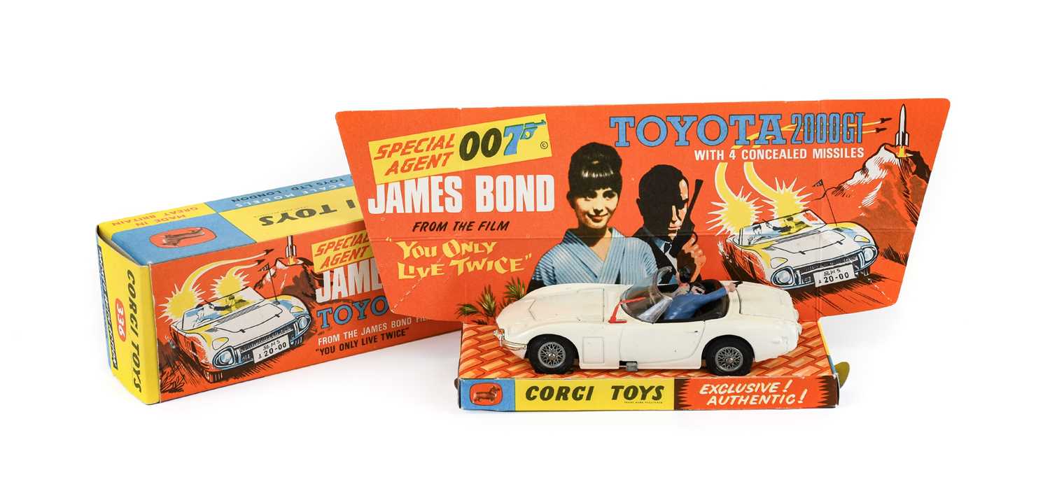 Lot 285 - Corgi 336 James Bond Toyota 2000GT