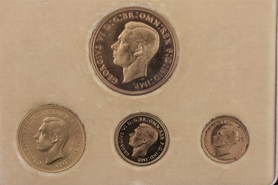 Lot 452 - George VI, Gold 'Coronation' Proof Set 1937, 4...