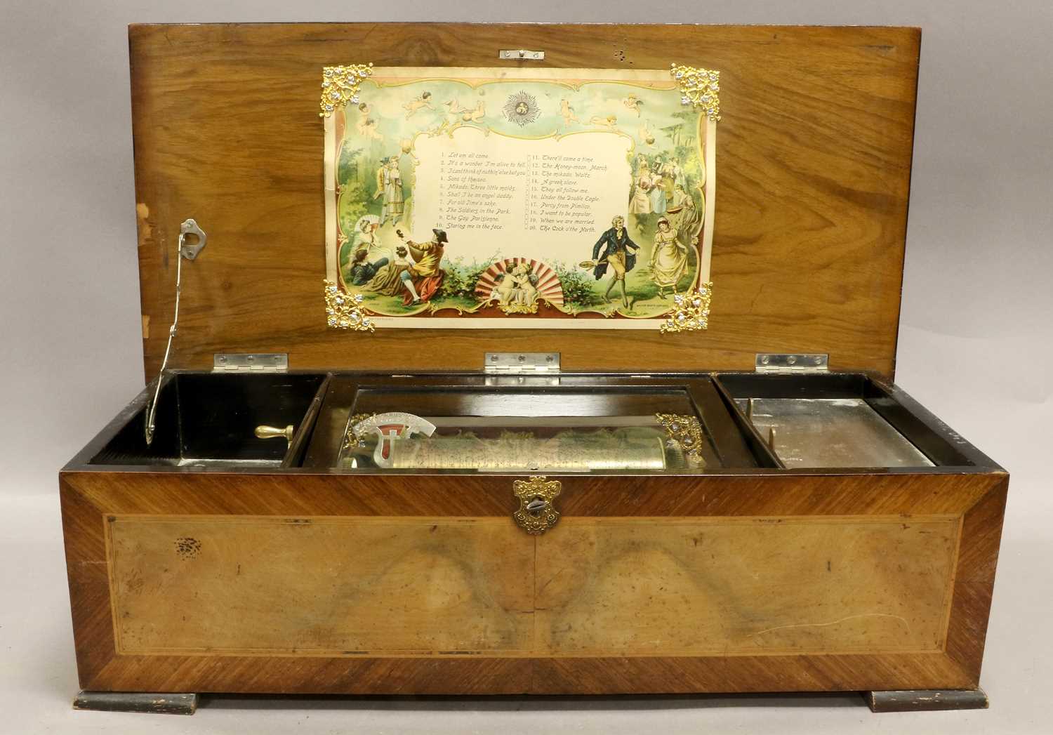 Lot 62 - A Two-Per-Turn Musical Box By B. H. Abrahams